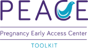 peace pregnancy early access center toolkit